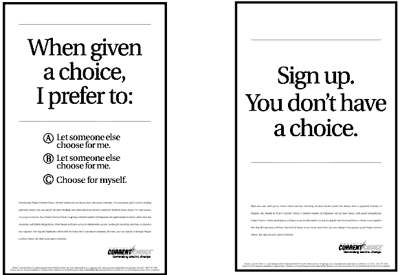 Powerpoint slide (newspaper ads)